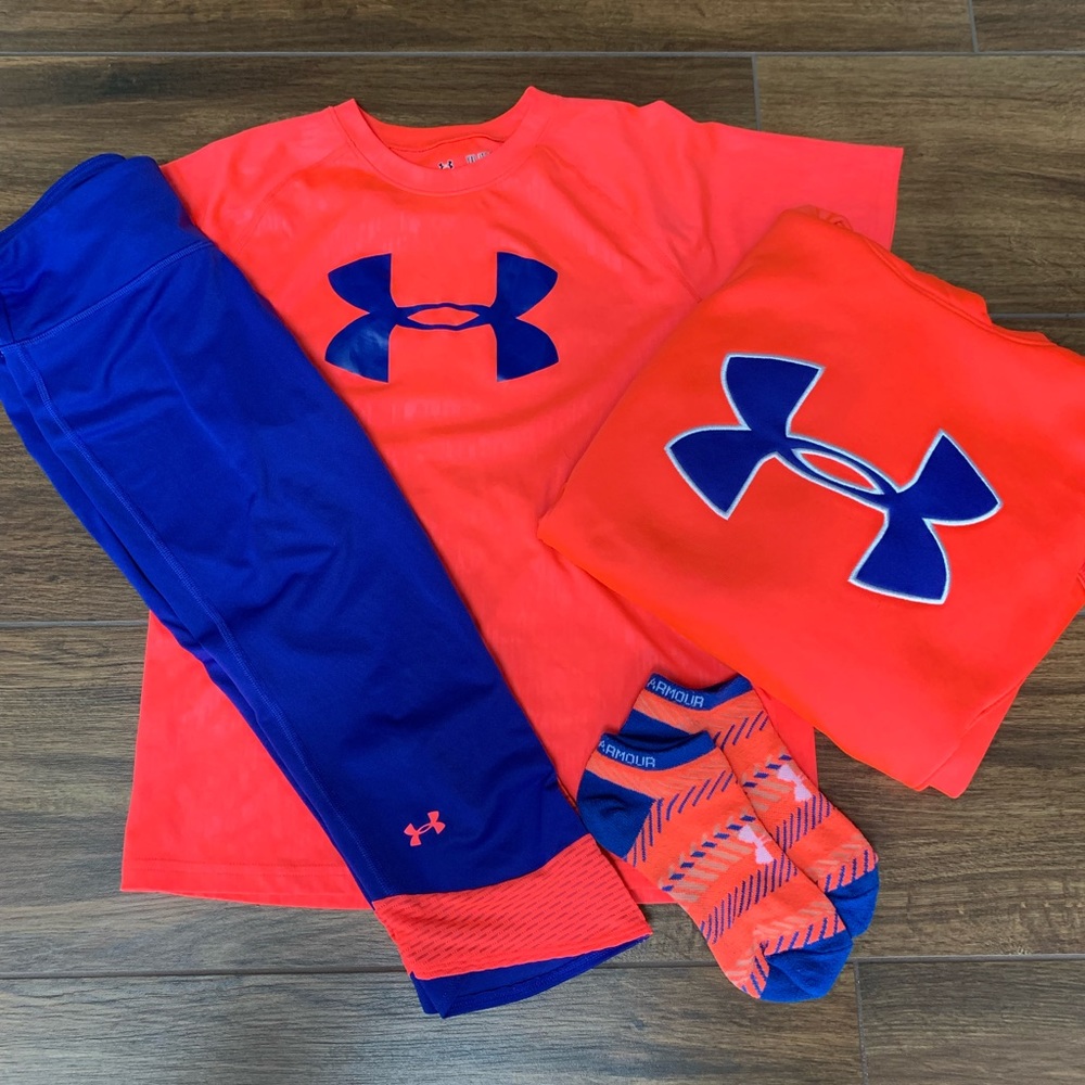 Girls UA matching set